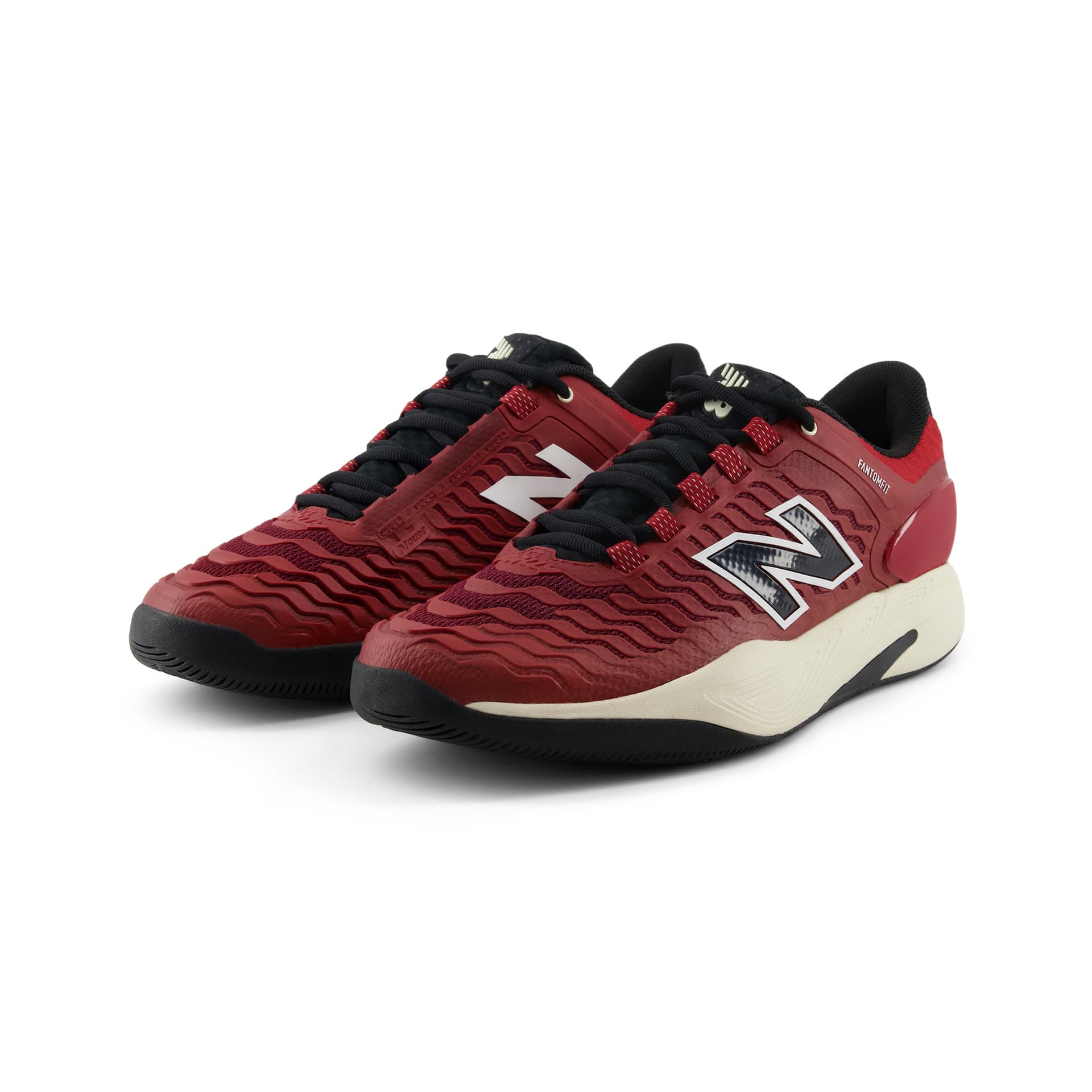 Кроссовки для тенниса new balance Fresh Foam X Ct RALLY V2 Кроссовки для тенниса Low Топ Темно-красный Мужской - изображение 3