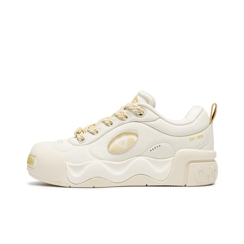Кроссовки Champion Skate Shoes Low Top Linen Resin Yellow Women's - изображение 1
