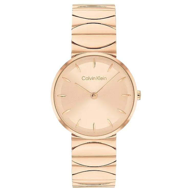 Механические часы calvin klein Кварцевый механизм Женские часы 30MM Золото - изображение 1
