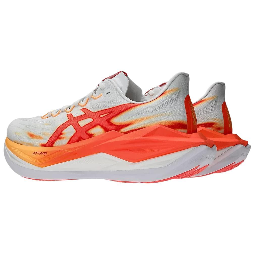 Кроссовки для бега asics SUPERBLAST 3 Беговые кроссовки Low Топ Белый оранжевый Унисекс - изображение 3