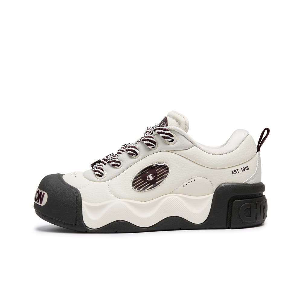 Кроссовки Champion Skate Shoes Low Top Linen Burgundy Women's - изображение 1