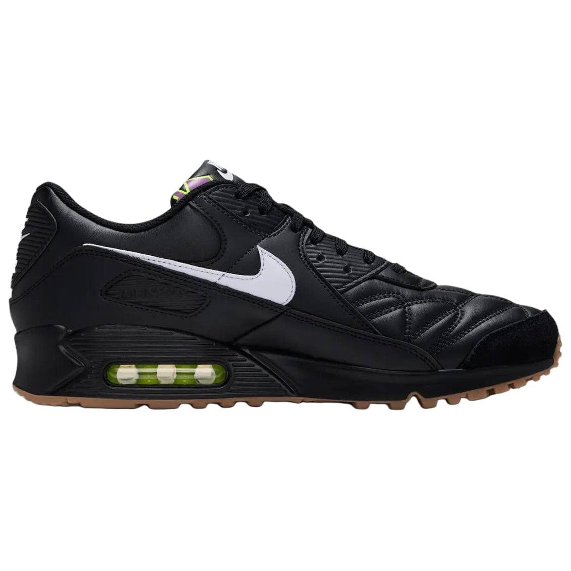 Кроссовки для бега Nike Air max 90 Беговые кроссовки Low Топ Черный Унисекс - изображение 2