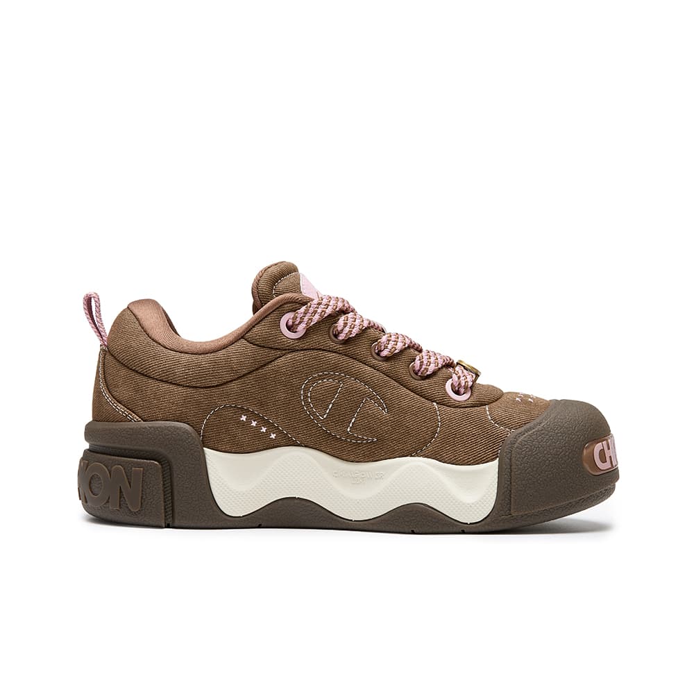 Кроссовки Champion Skate Shoes Low Top Карамельный Коричневый Бегония Розовый Женские - изображение 2