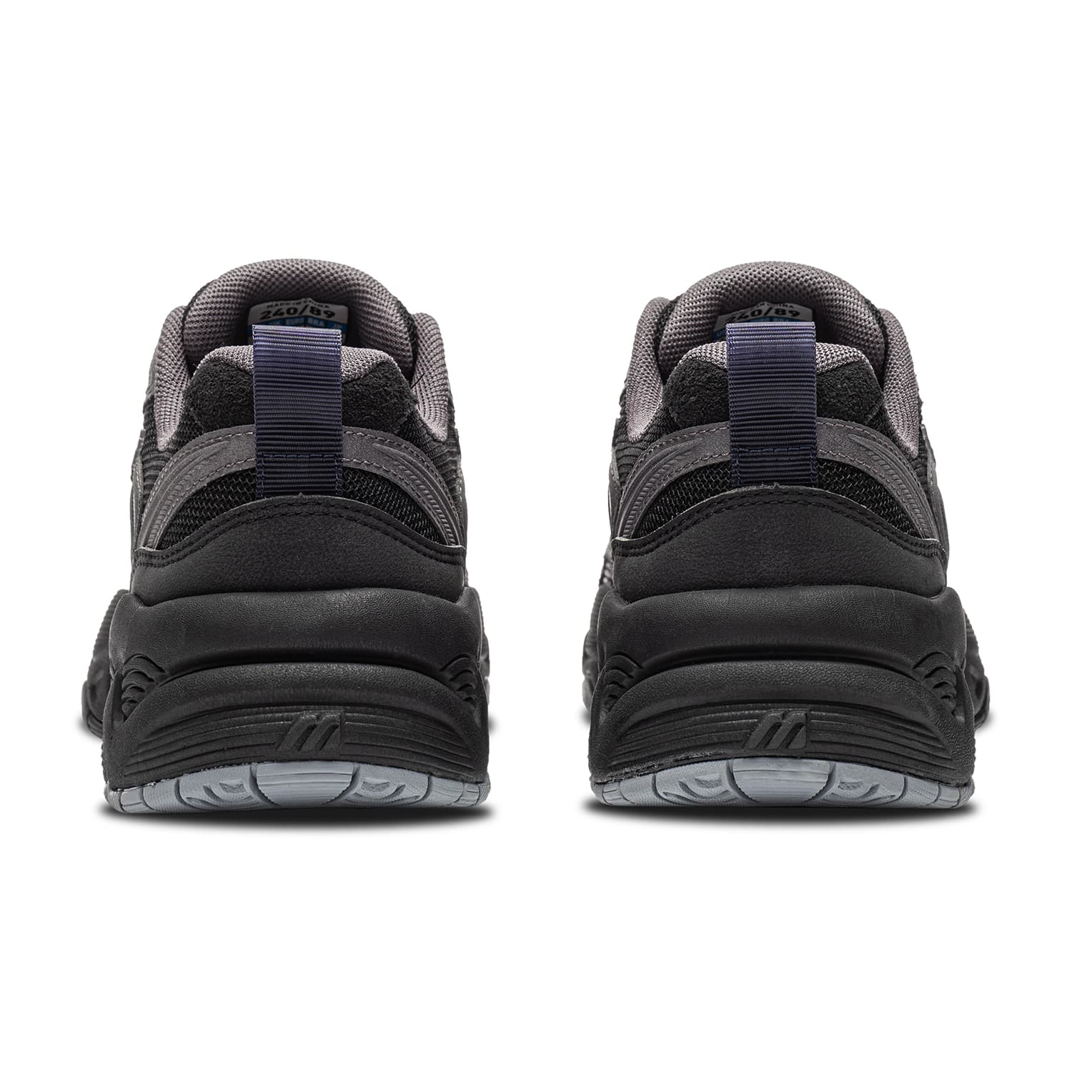 Кроссовки для бега Mizuno TRAINER 2K V2 Беговые кроссовки Низкий Топ Черный Туманный дождь Серый Слон Серый Унисекс - изображение 5