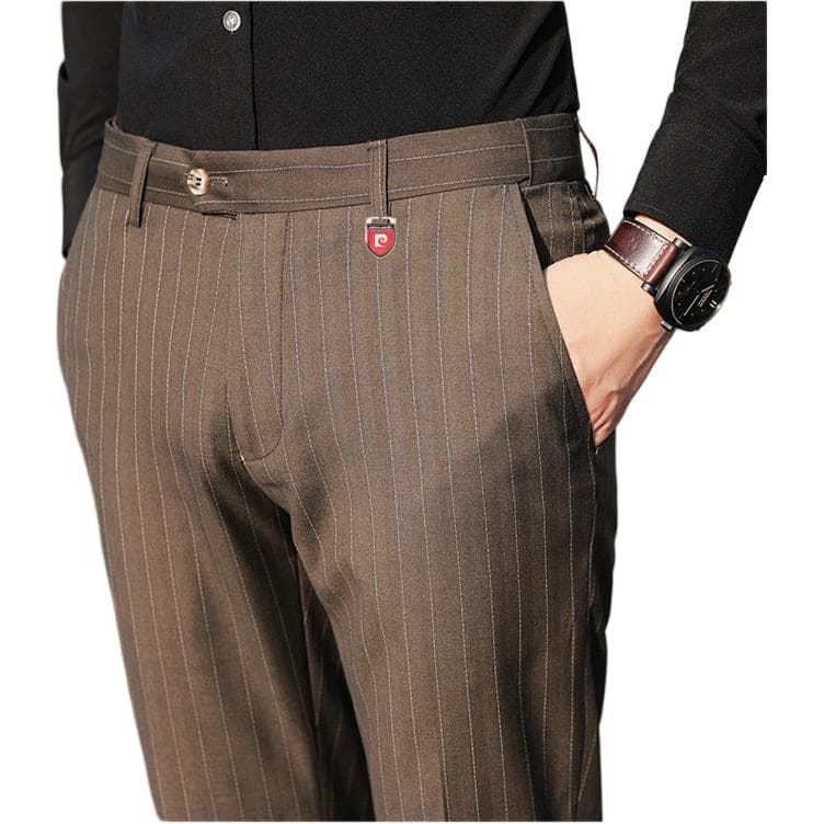PIERRE CARDIN Хаки Мужской Платье Брюки - изображение 3