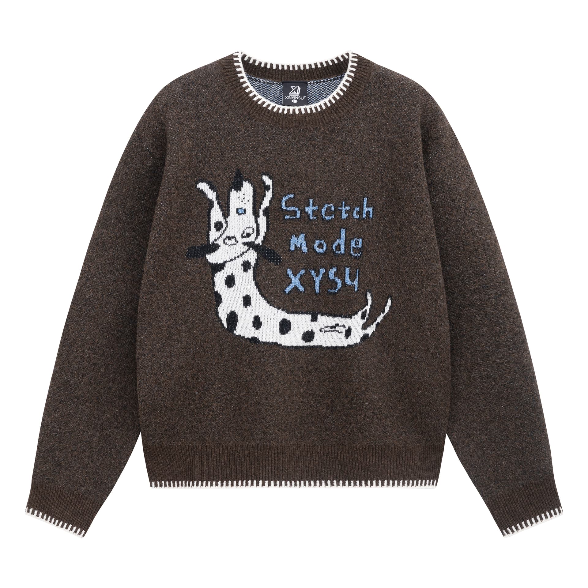 Кофта XINYINSU Кофе Мужской Свитеры - изображение 1