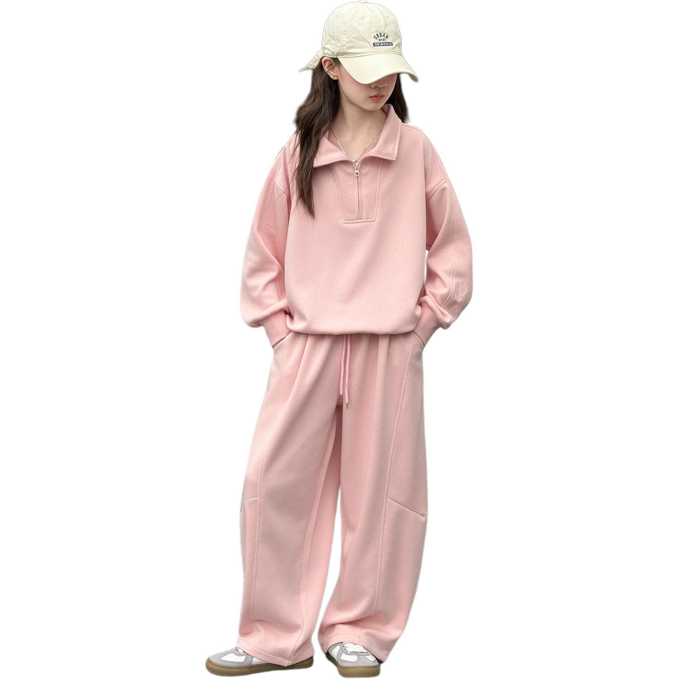 ATONGMU Розовый Kids Повседневные спортивные костюмы Наборы - изображение 1