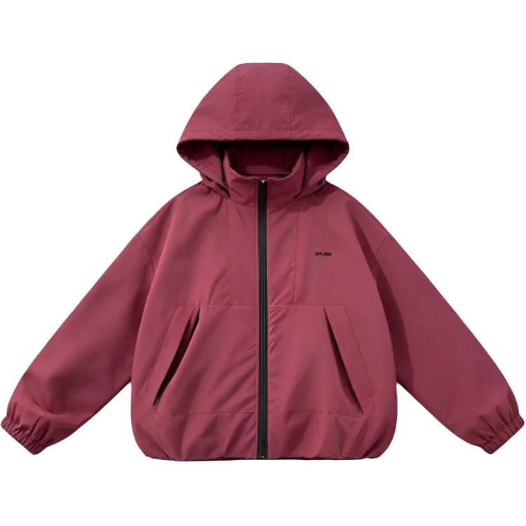 SHIBU Cjd5014 Темный Вино Красный На открытом воздухе Куртка Вино Красный Kids Туристическая одежда - изображение 1