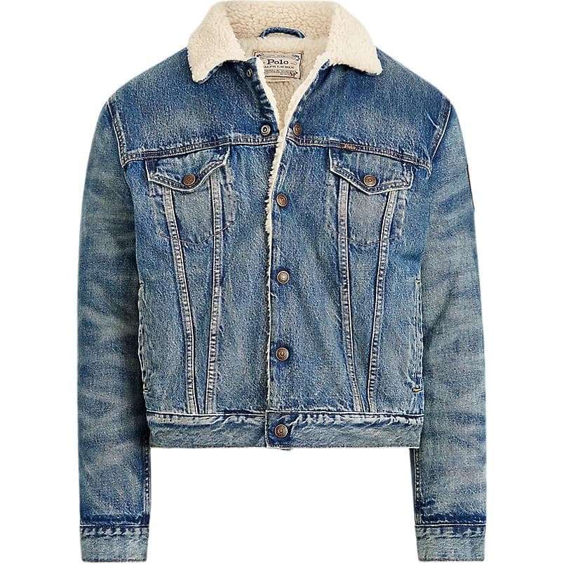 Зимняя куртка пуховик Polo Ralph Lauren Синий Мужской Куртки на синтепоне - изображение 1