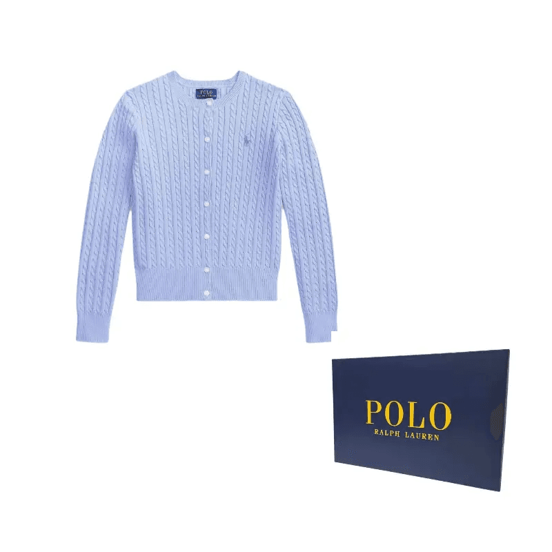 Polo Ralph Lauren Свитер Шампань Синий Подростковый - изображение 4