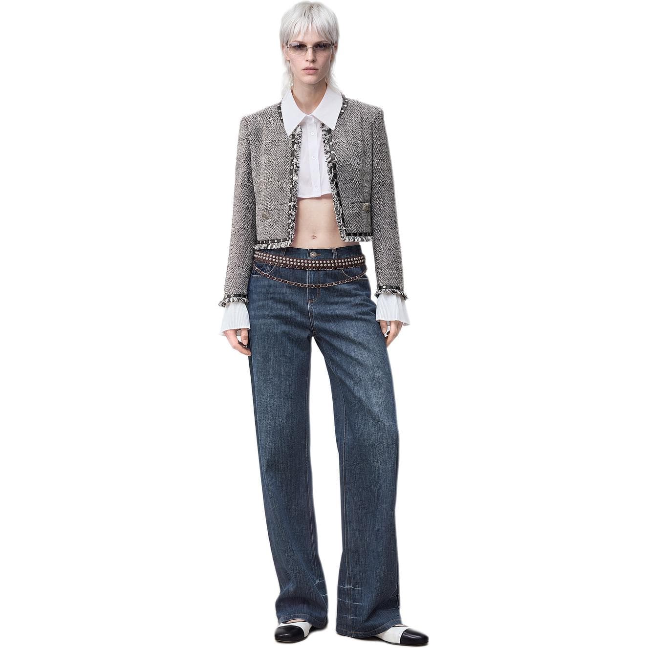 Джинсы KARL LAGERFELD Синий Женские Джинсы - изображение 1