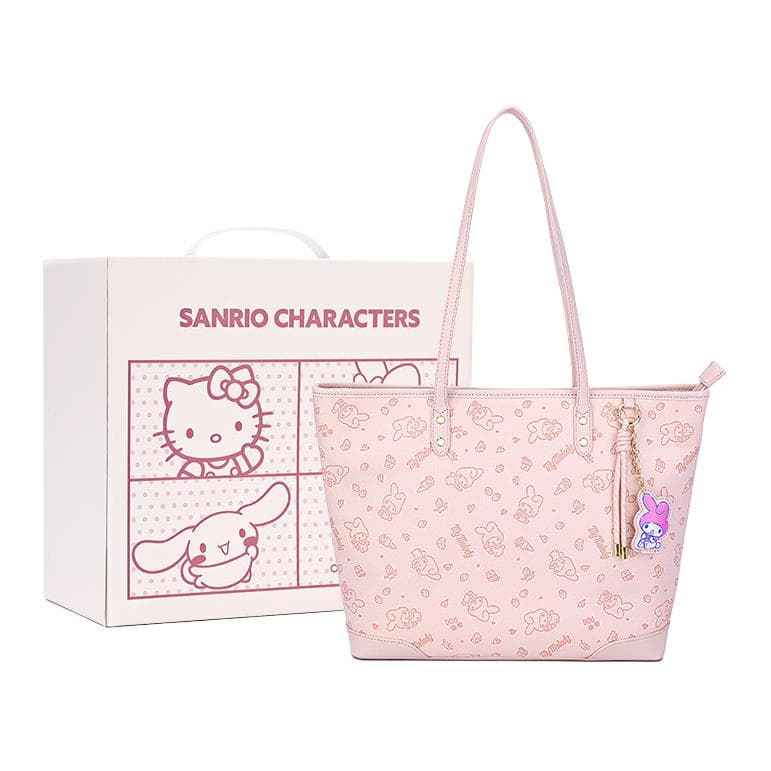 Мини-сумка Sanrio My Melody Collection Сумка через плечо Розовая (Брелок включен) Женская - изображение 4