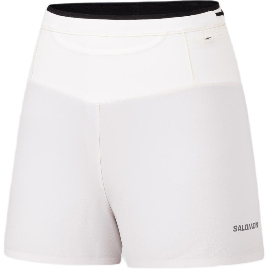 SALOMON SOLUS Белый песок Marshmallow WOMEN'S RUNNING Шорты - изображение 2