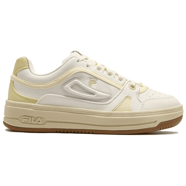 Кроссовки FILA FUSION FX PRO Скейтборд Кроссовки Низкий Топ Белый Цапля Белый Бледно-Зеленый Женские - изображение 2