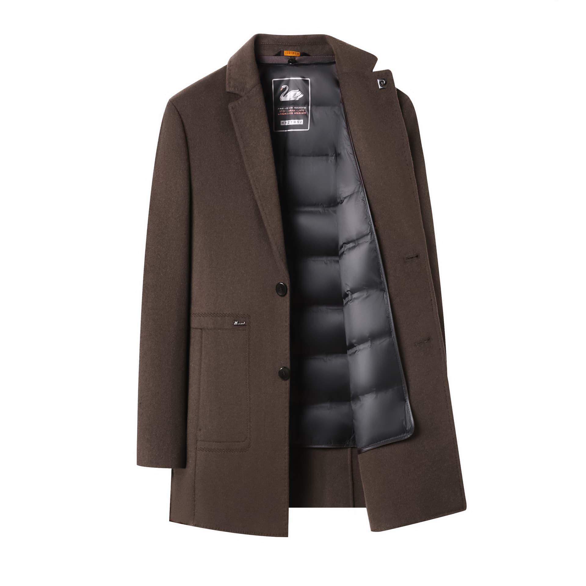 Пальто PIERRE CARDIN Кофе Мужской Пальто - изображение 1