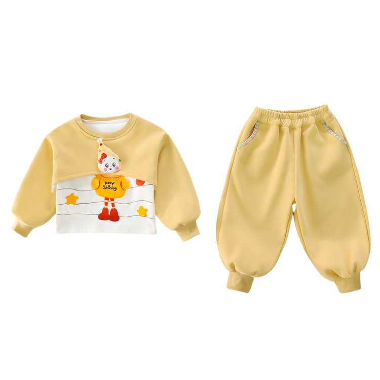 BOBBY ABLEY Желтый Kids Повседневные спортивные костюмы Наборы - изображение 1