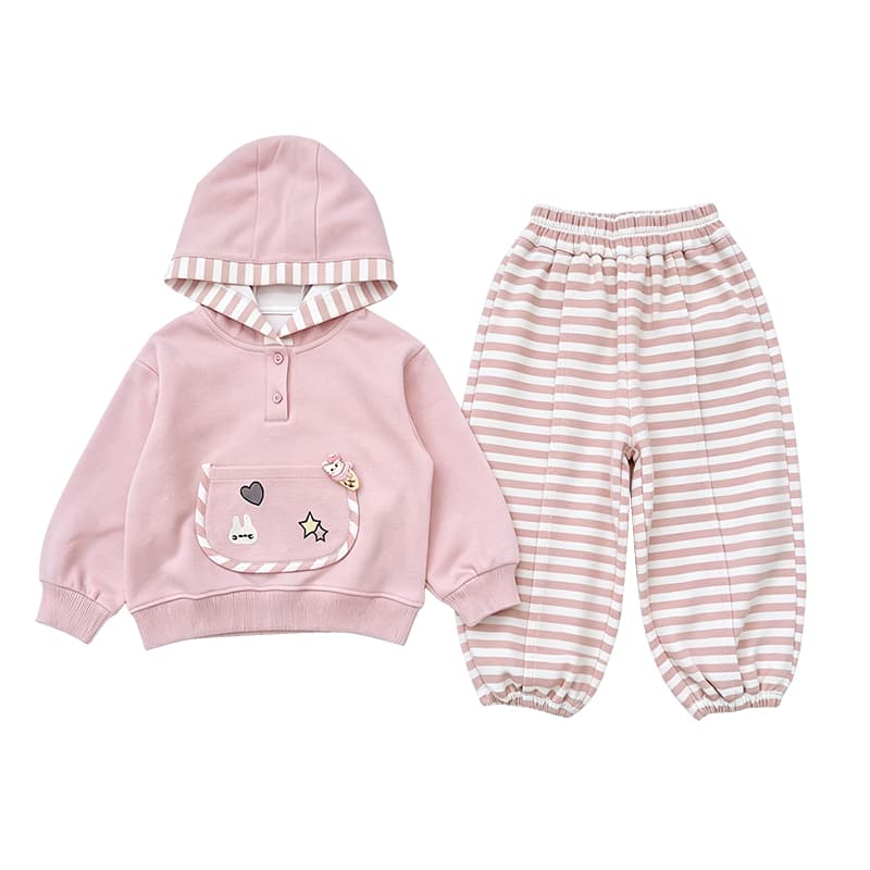BOBBY ABLEY Розовый Kids Повседневные спортивные костюмы Наборы - изображение 1