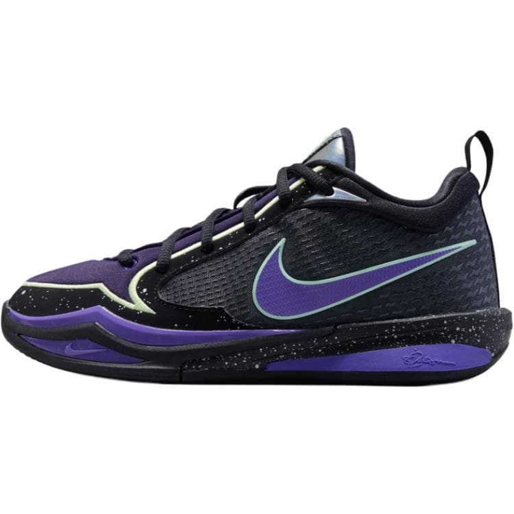 Кроссовки для баскетбола NIKE Sabrina 4 Детские баскетбольные кроссовки Low Топ Фиолетово-черный Kids - изображение 1