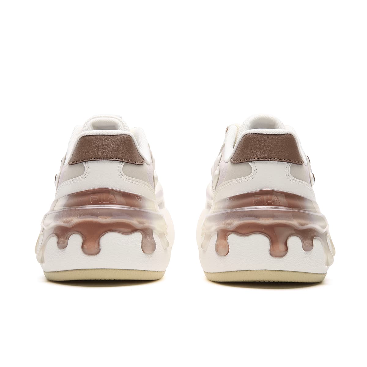 Кроссовки FILA Морковный Shoes Skate Shoes Low Топ Silent Розовый Молочный Белый Женские - изображение 5