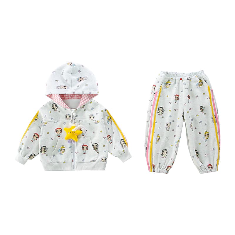 BOBBY ABLEY Вересковый серый Kids Повседневные спортивные костюмы Наборы - изображение 1