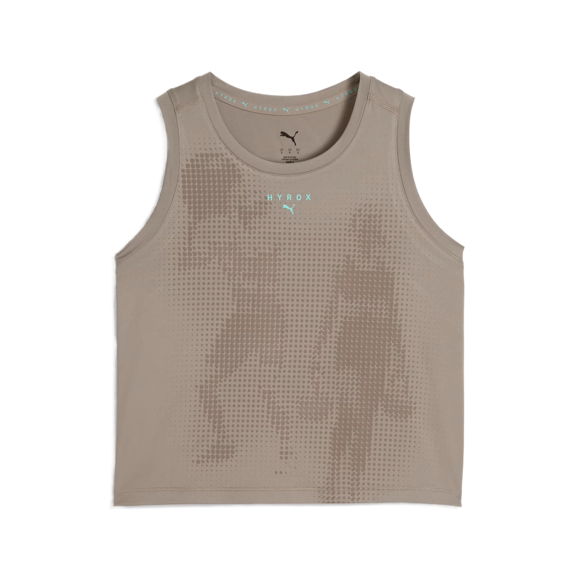 PUMA HYROX Серый Мышка Женские Спортивные майки - изображение 1