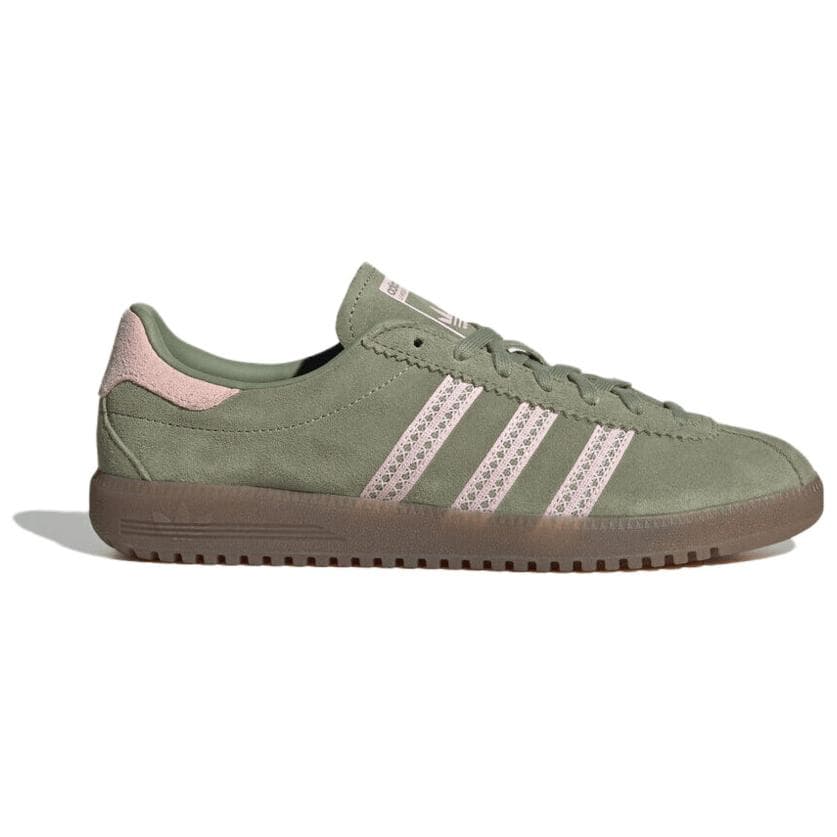 Кроссовки Adidas Originals BRMD Кеды немецкой армии (GAT) Low Топ Темно-розовый Зелёный Женские - изображение 2