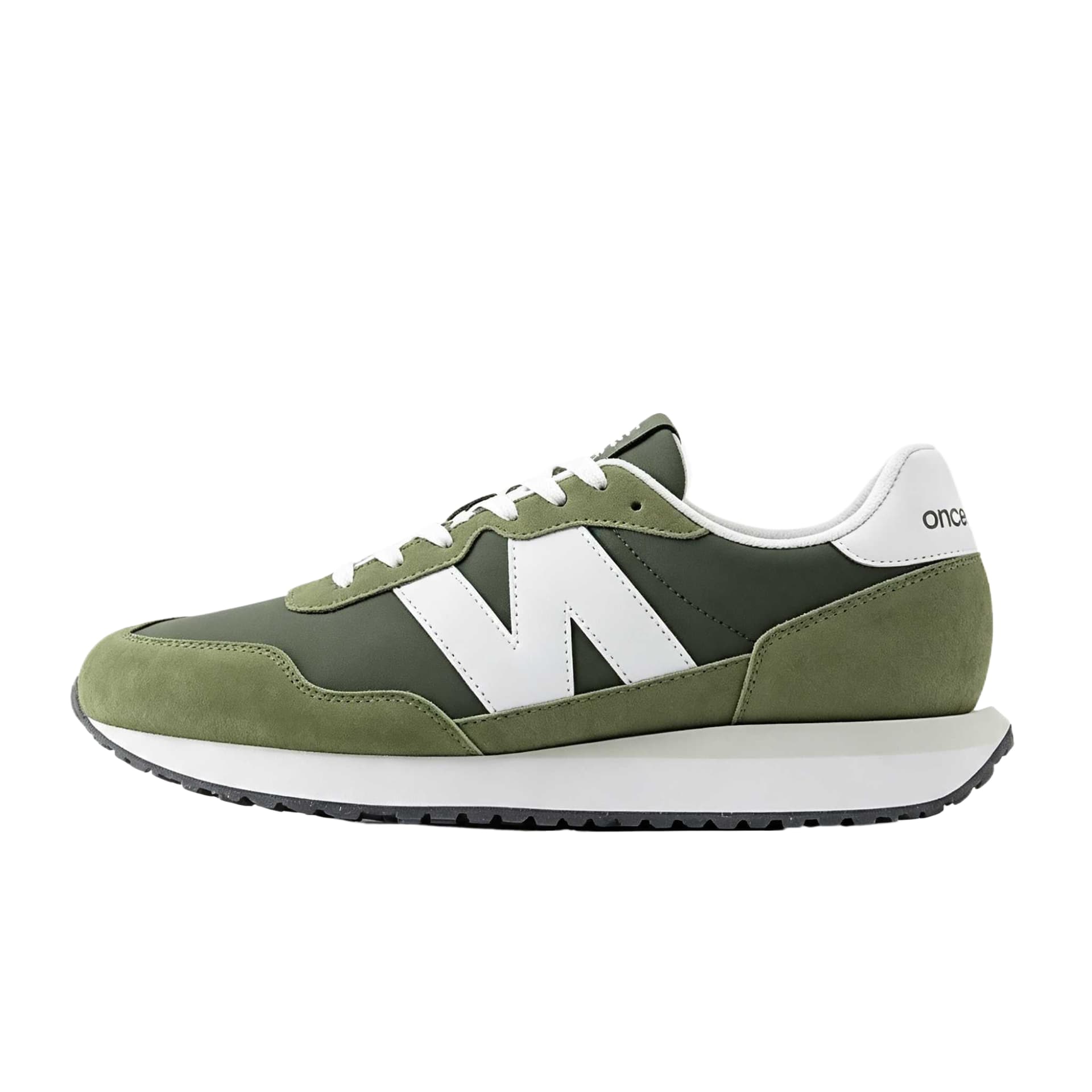 Кроссовки New Balance NB 237 Повседневная обувь Низкий топ Зеленый Белый Мужской - изображение 1
