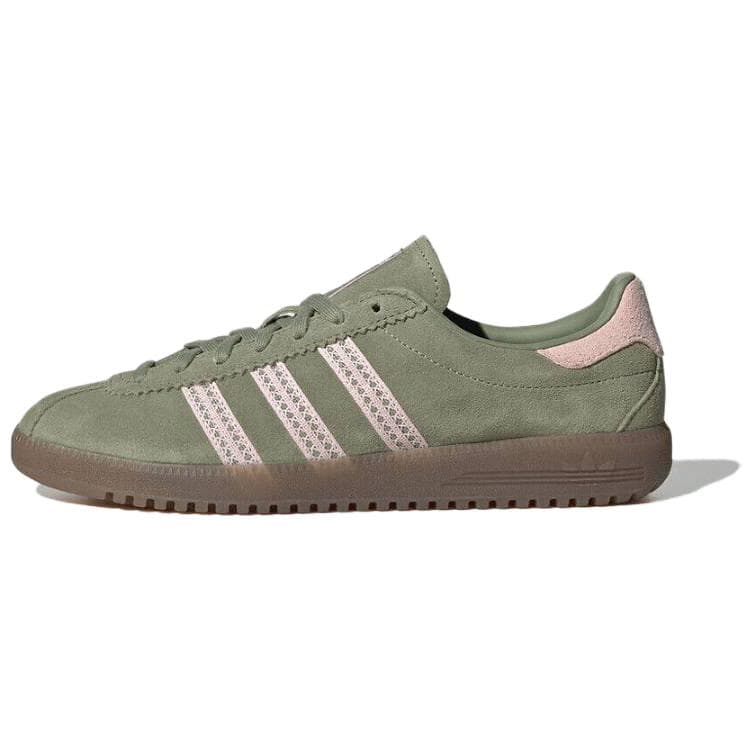 Кроссовки Adidas Originals BRMD Кеды немецкой армии (GAT) Low Топ Темно-розовый Зелёный Женские - изображение 1