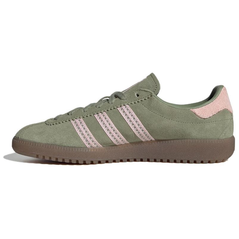Кроссовки Adidas Originals BRMD Кеды немецкой армии (GAT) Low Топ Темно-розовый Зелёный Женские - изображение 3