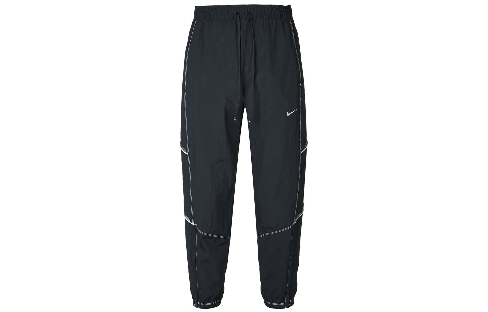 Штаны NIKE Swoosh Черный мужской Повседневные брюки - изображение 1