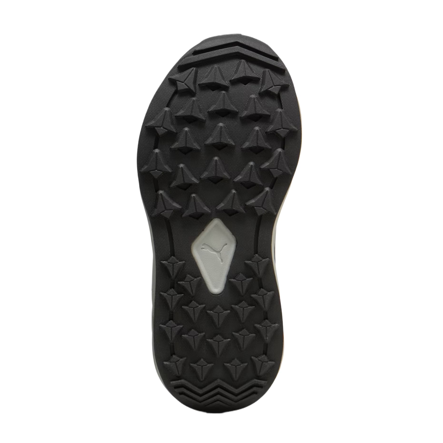 Кроссовки PUMA EVOLVE 2,0 Детские беговые кроссовки Low Топ Настроение Серый Яркий Папайя Ягуар Черный Kids - изображение 4