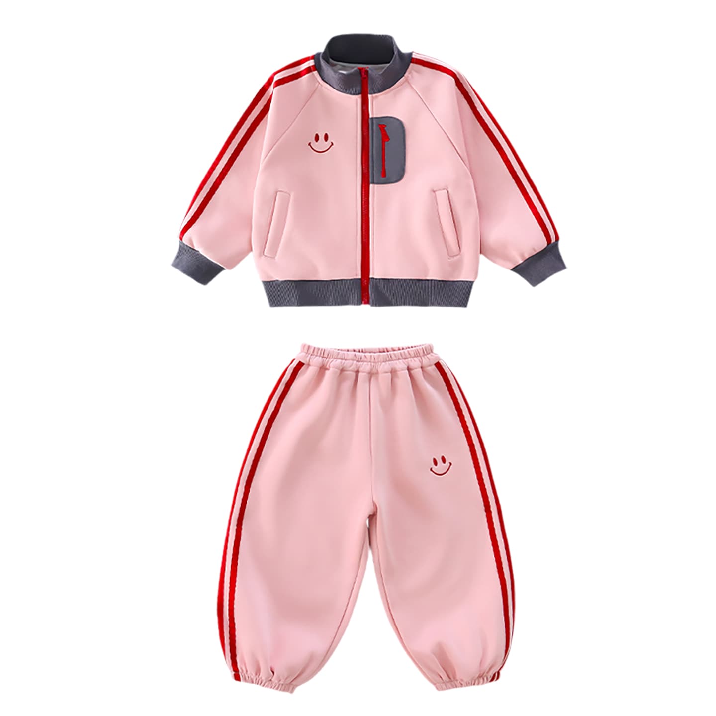 ATONGMU Розовый Kids Повседневные спортивные костюмы Наборы - изображение 1