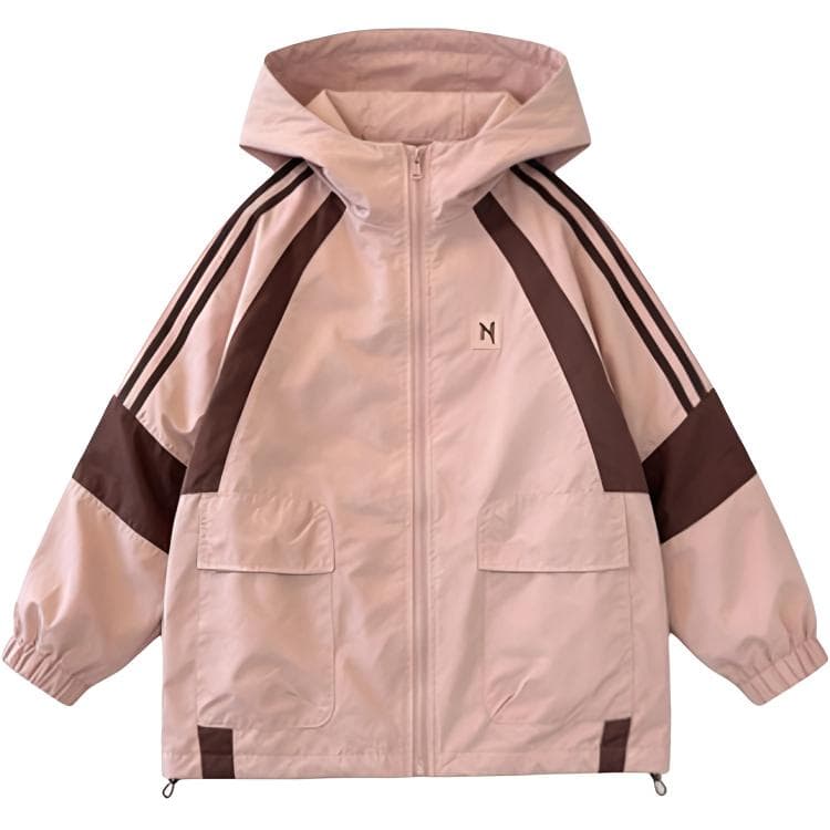 SHIBU 63063 Утолщенный и с флисовой подкладкой розовый ветровка Kids Туристическая одежда - изображение 1