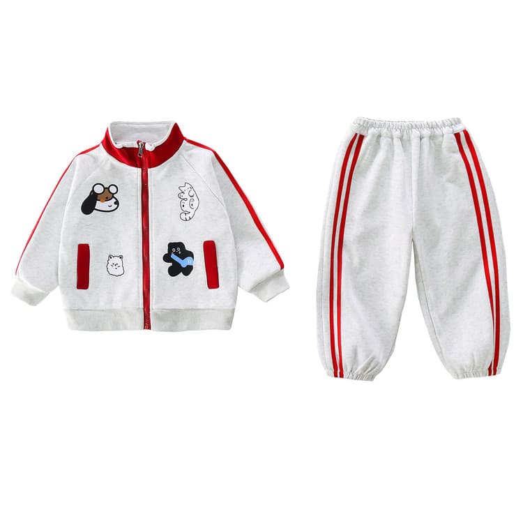 BOBBY ABLEY Вересковый серый Kids Повседневные спортивные костюмы Наборы - изображение 1