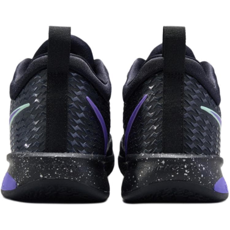 Кроссовки для баскетбола NIKE Sabrina 4 Детские баскетбольные кроссовки Low Топ Фиолетово-черный Kids - изображение 5