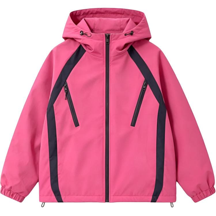 SHIBU 58096 Молния Ветровка Розово-Красная Kids Туристическая Одежда - изображение 1