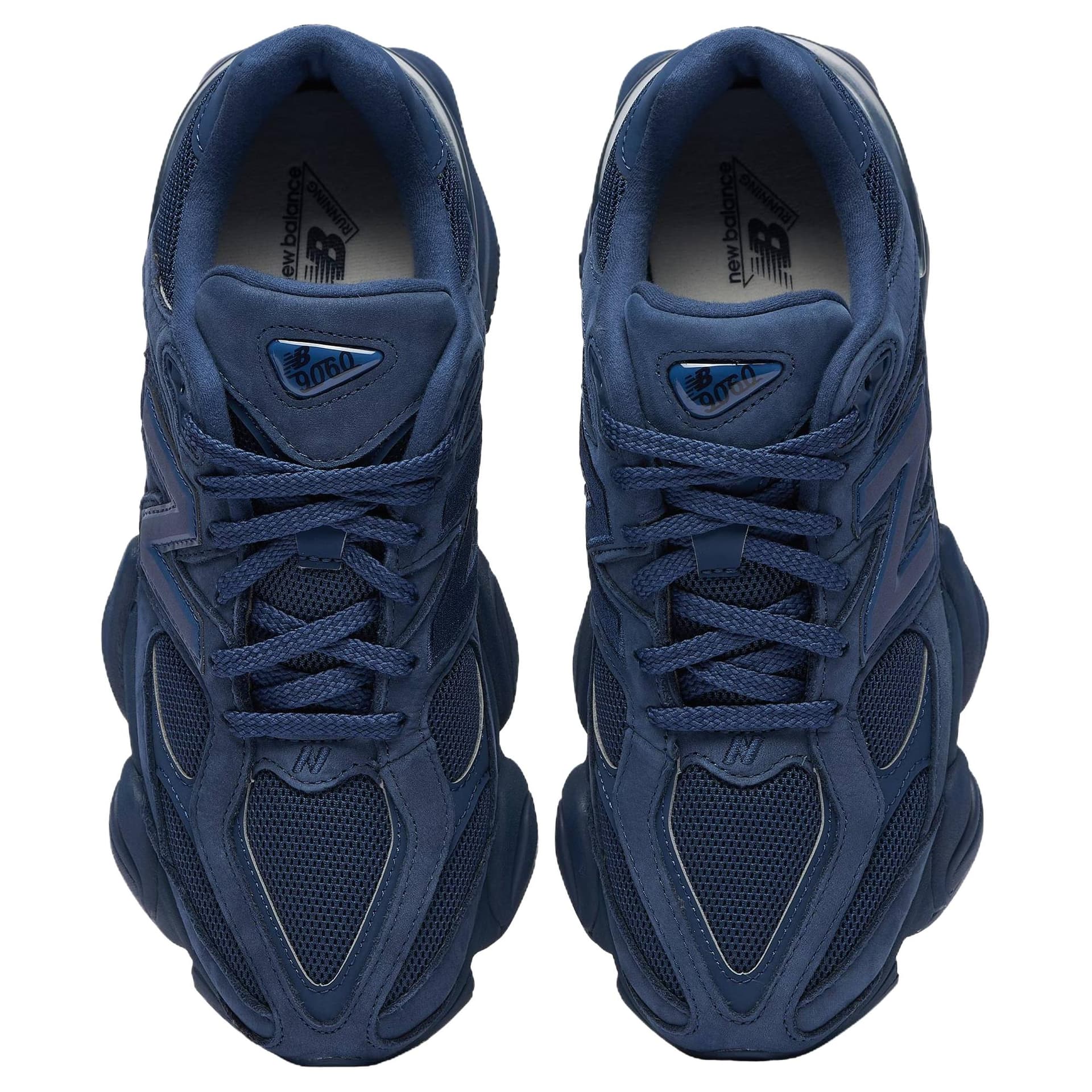 Кроссовки для бега New Balance NB 9060 Беговые кроссовки Low Топ Темно-синий Мужской - изображение 3