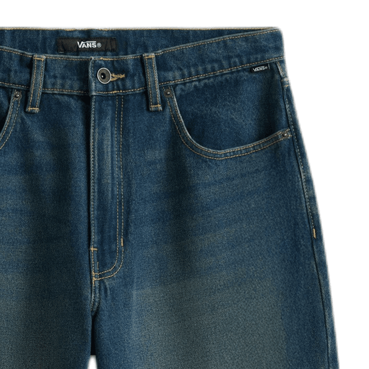 Штаны Vans Check 5 с эффектом потертости индиго мужские джинсы - изображение 3