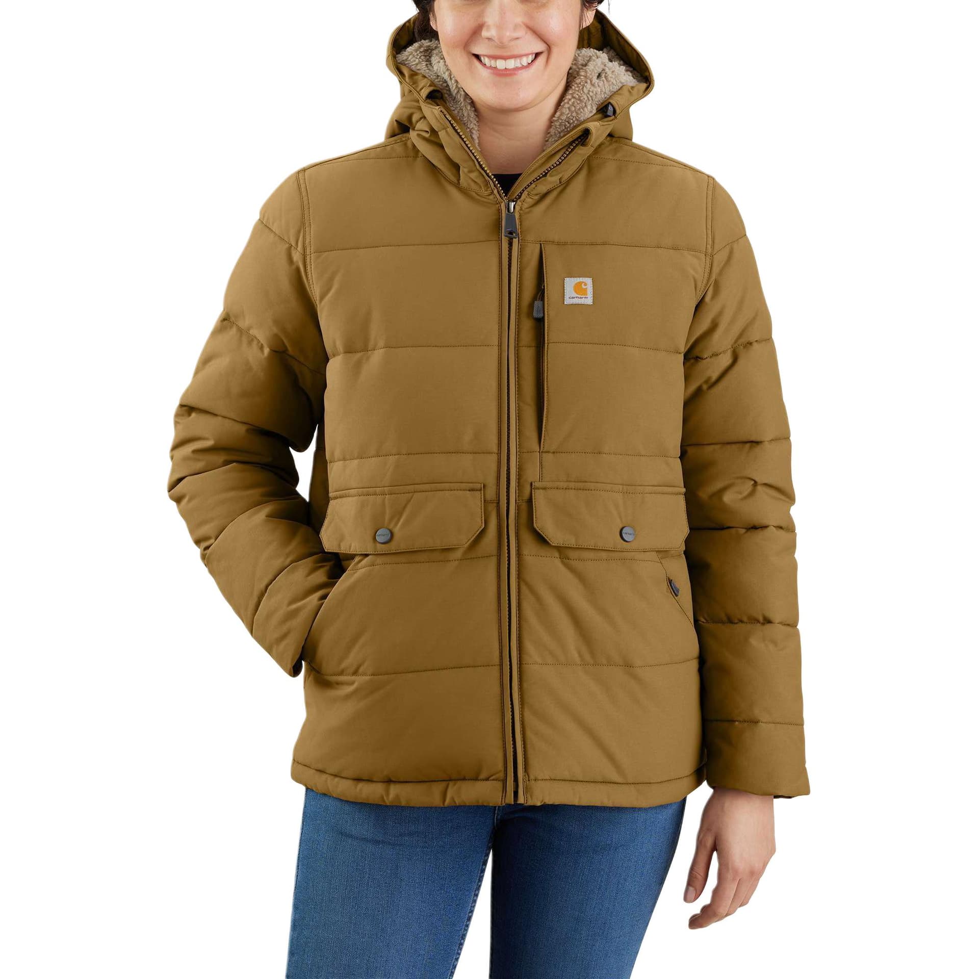 Carhartt 105457 PUFFER JACKET-SHERPA LINED-4 EXTREME WARMTH RATING logo - изображение 1