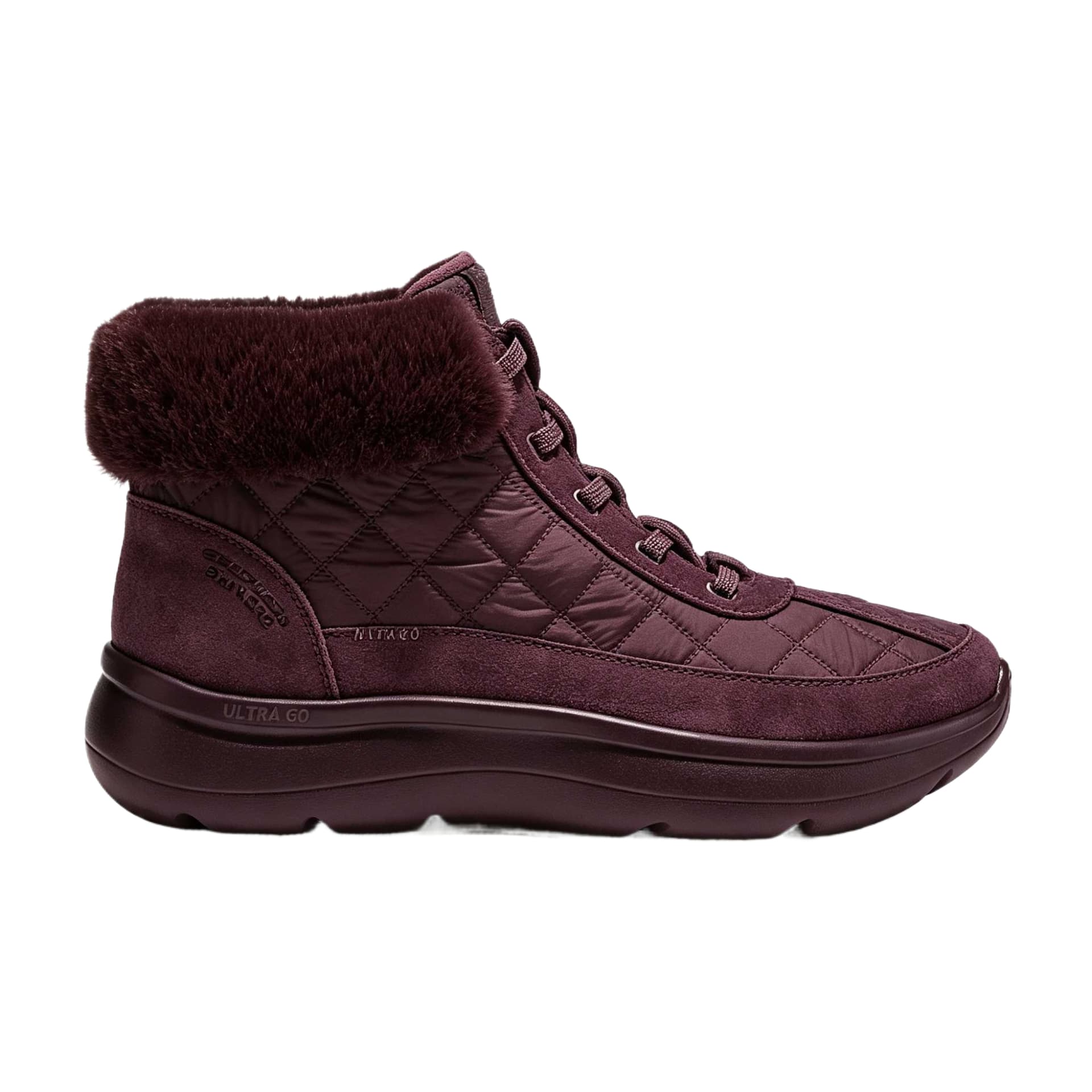 Ботинки зимние Skechers Сноубутсы Бургунди BURG Женские - изображение 2