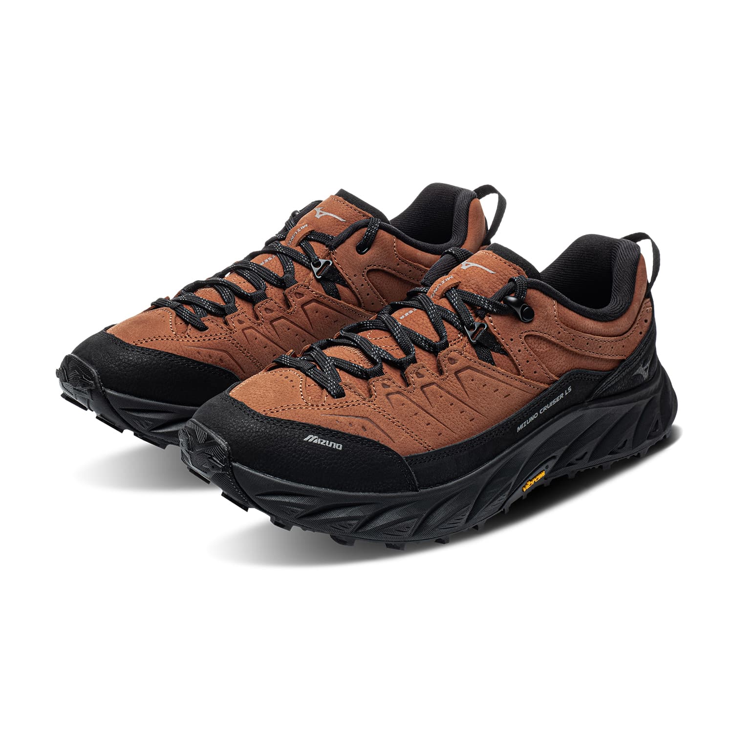 Кроссовки Mizuno Cruiser Альпинистские и треккинговые ботинки Низкий верх Mumbai Коричневый черный Унисекс - изображение 4