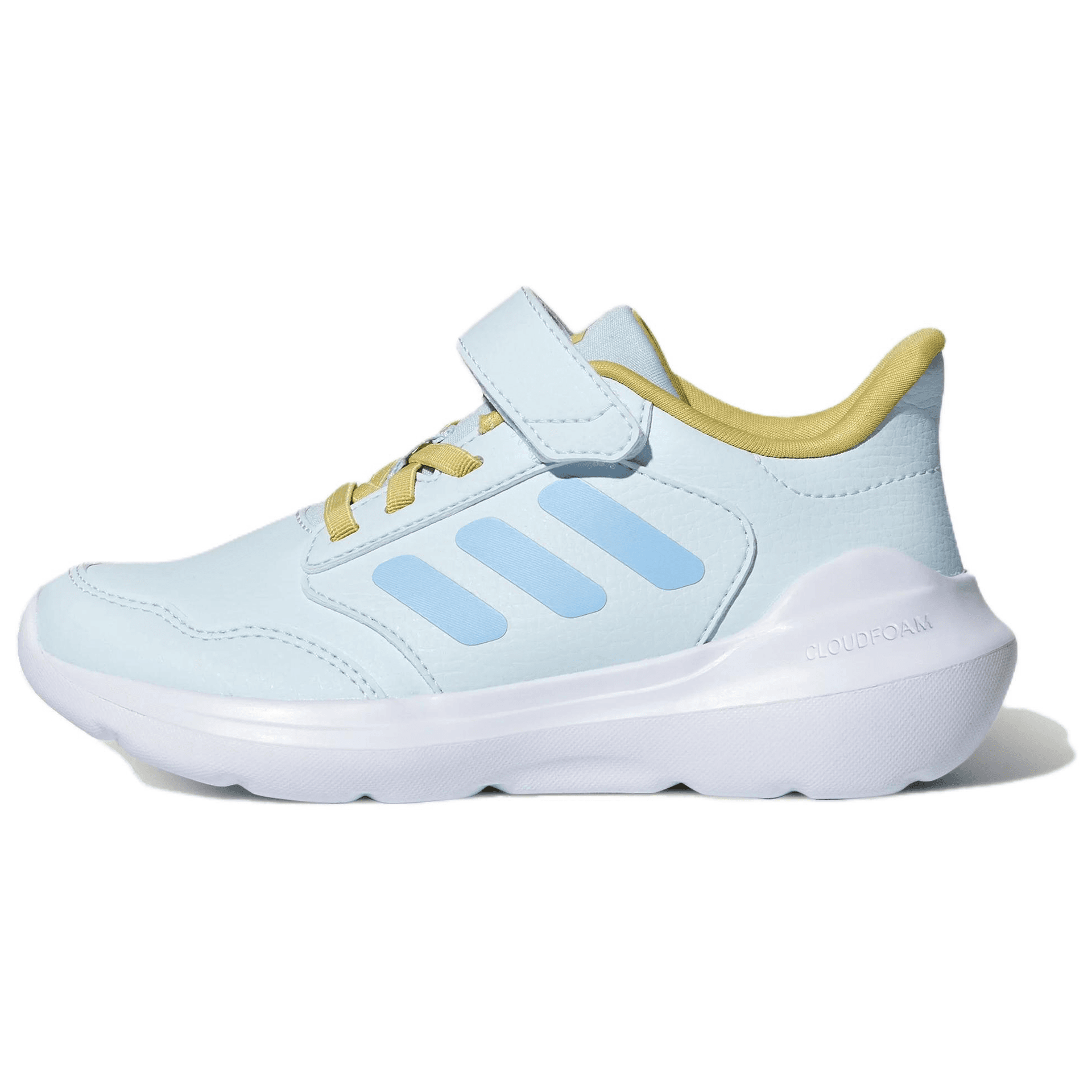Кроссовки Adidas Tensaur Run 3,0 Детские беговые кроссовки Low Топ Белый Глянцевое покрытие Синий Kids - изображение 1