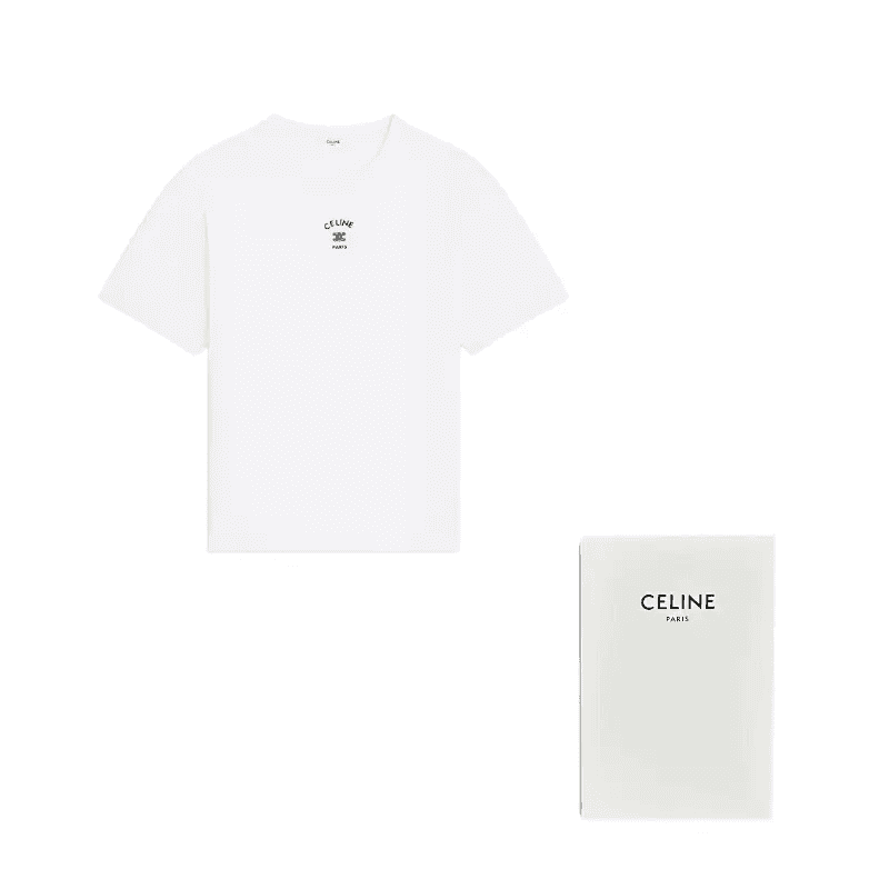 Футболка CELINE SS26 logo T - изображение 6