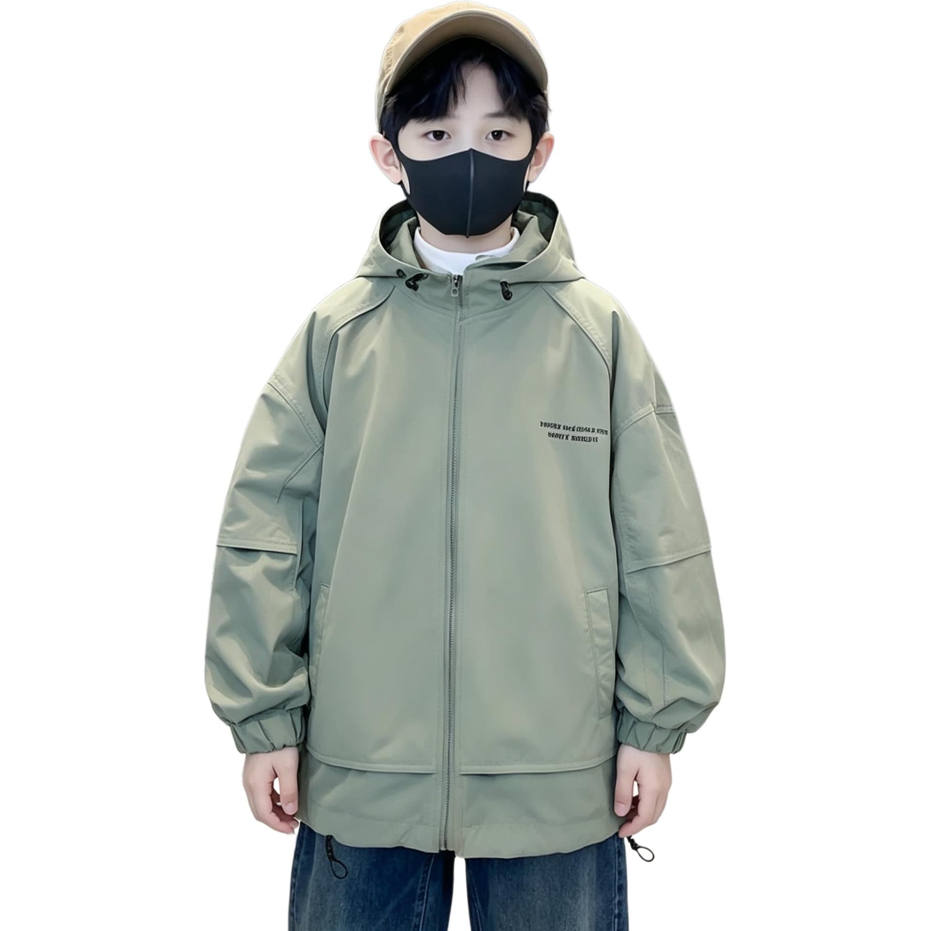 BOBBY ABLEY Зелёный Kids Туристическая одежда - изображение 1