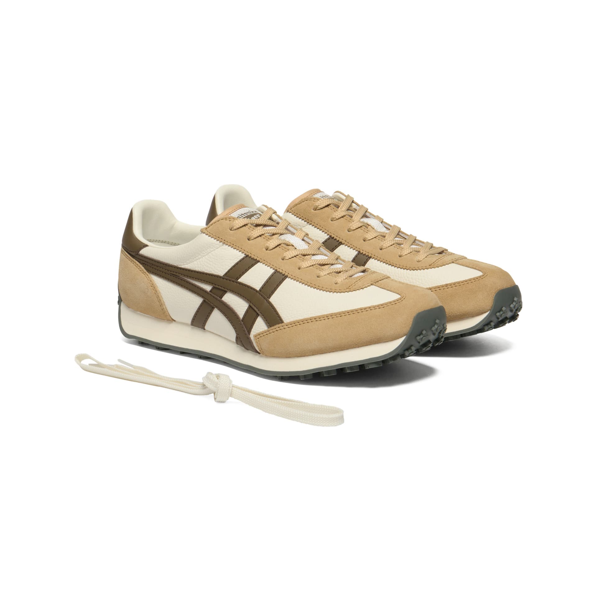 Кроссовки Onitsuka Tiger Edr 78 Повседневная обувь Low Топ Белый Желтый Унисекс - изображение 3
