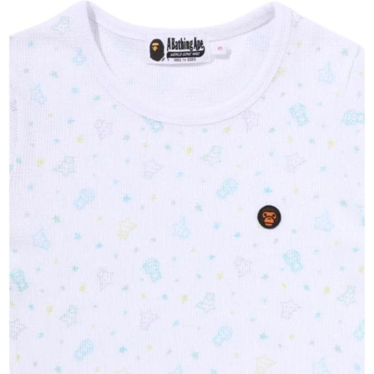 Футболка A BATHING APE FW26 Многоцветные Женские T-рубашки - изображение 4