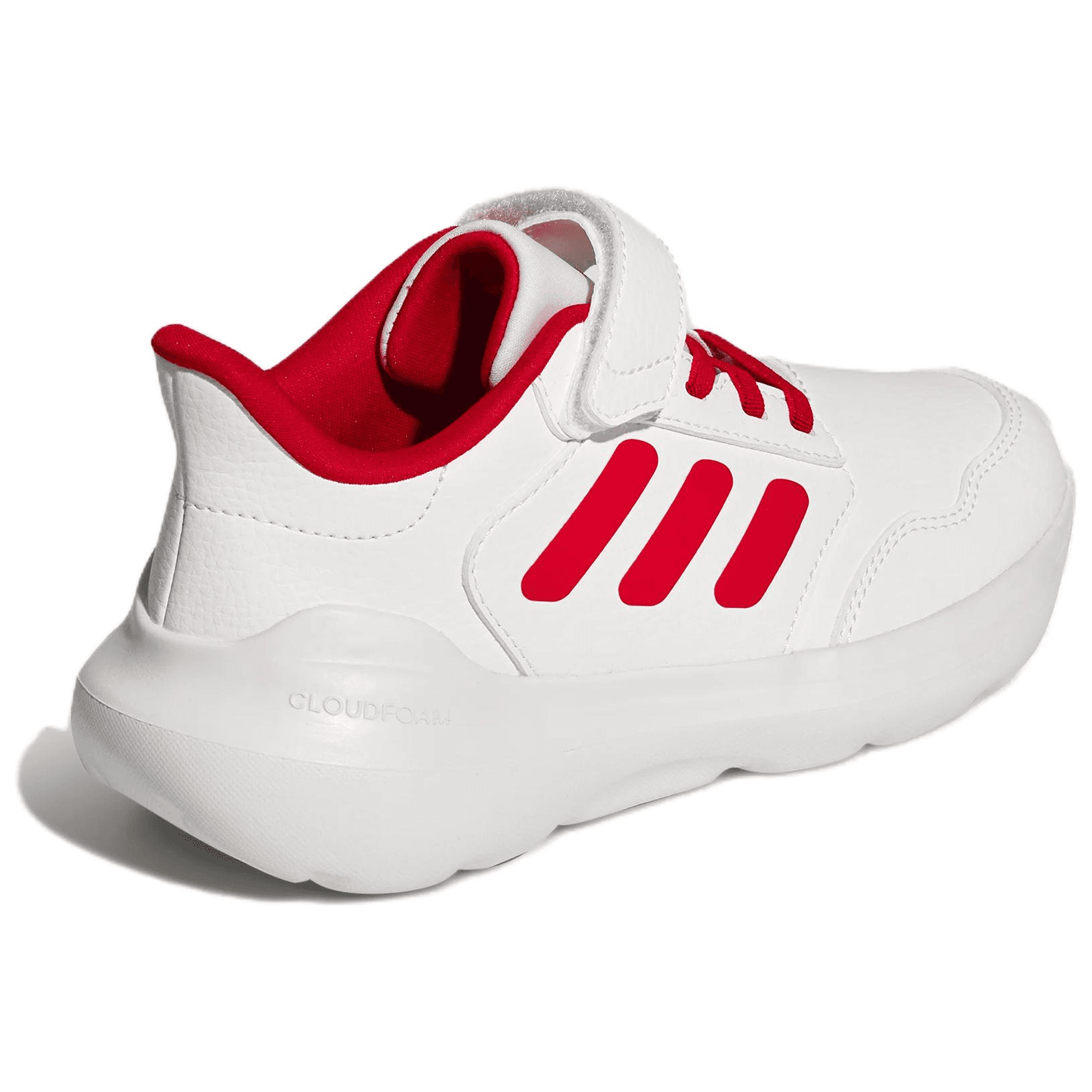 Кроссовки Adidas Tensaur Run 3,0 Детские беговые кроссовки Low Топ Ярко-белый Ярко-розовый Флуоресцентный Kids - изображение 4