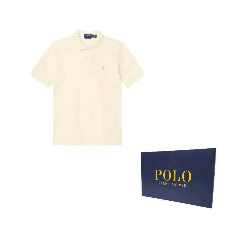 Polo Ralph Lauren Поло Стандартный Размер Бежевый Детский - изображение 5
