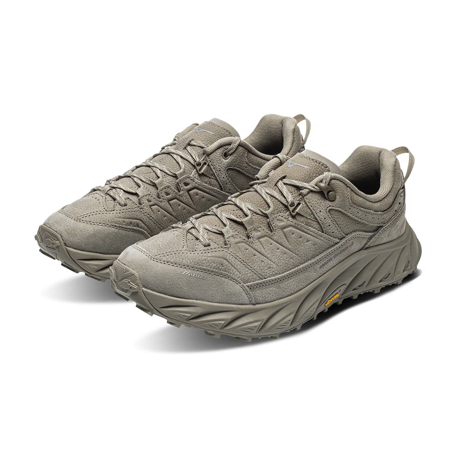 Кроссовки Mizuno Cruiser Альпинистские и треккинговые ботинки Низкий Топ Серебряный Шалфейный Каменный сахар Серый Унисекс - изображение 4