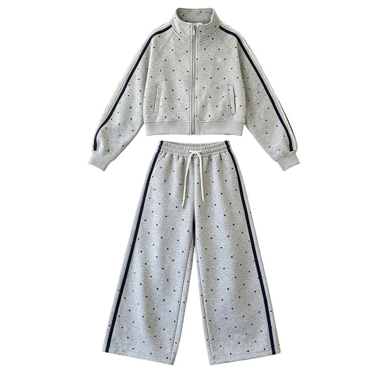 BOBBY ABLEY Серый комплект Kids Повседневные спортивные костюмы Наборы - изображение 1
